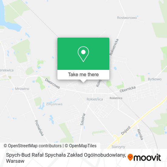 Spych-Bud Rafał Spychała Zakład Ogólnobudowlany map