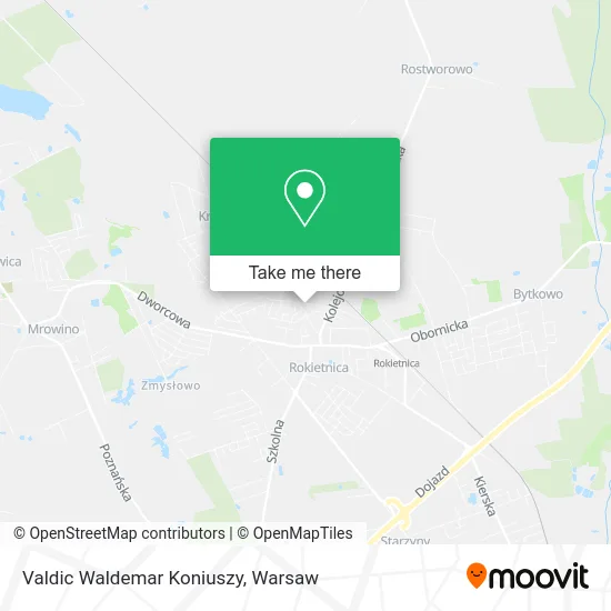 Valdic Waldemar Koniuszy map