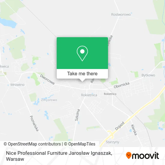 Карта Nice Professional Furniture Jarosław Ignaszak