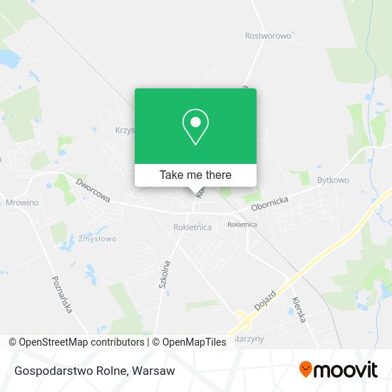 Gospodarstwo Rolne map