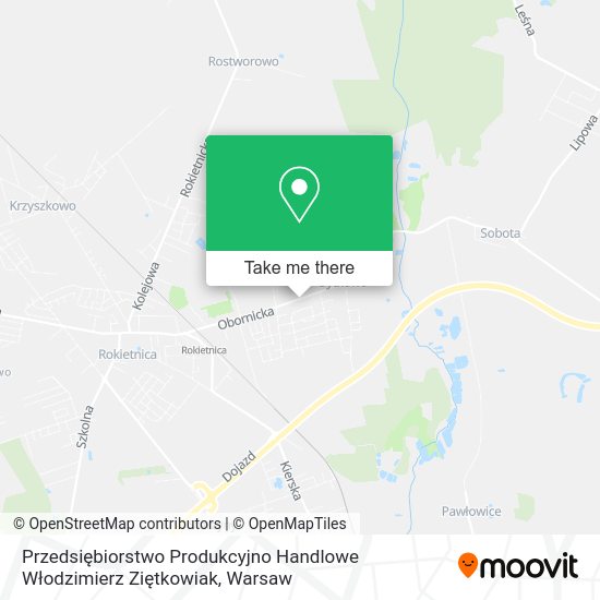 Przedsiębiorstwo Produkcyjno Handlowe Włodzimierz Ziętkowiak map