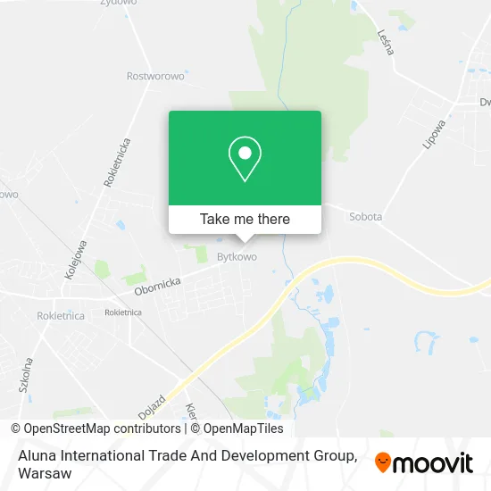 Карта Aluna International Trade And Development Group