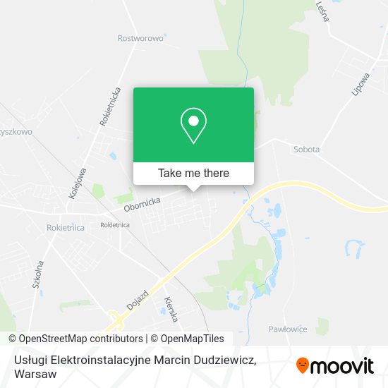 Usługi Elektroinstalacyjne Marcin Dudziewicz map