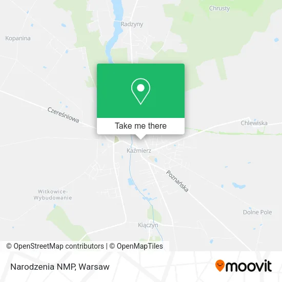 Карта Narodzenia NMP