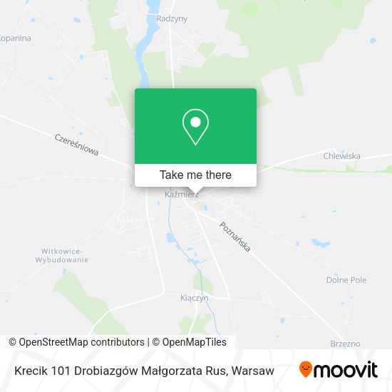 Krecik 101 Drobiazgów Małgorzata Rus map