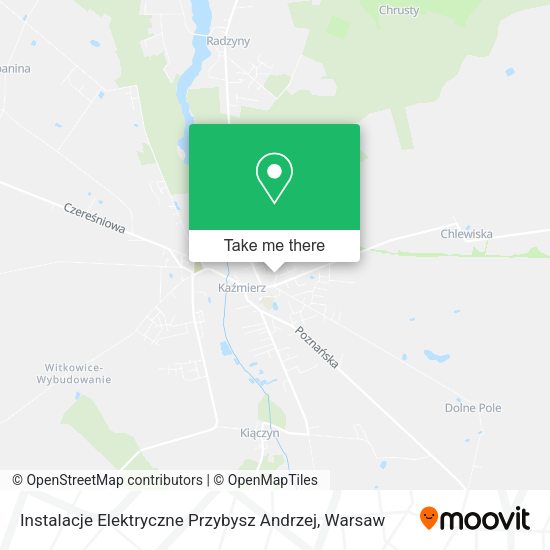 Instalacje Elektryczne Przybysz Andrzej map