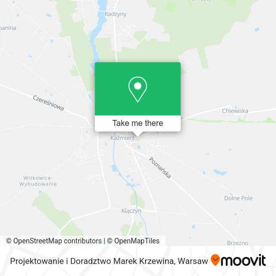 Projektowanie i Doradztwo Marek Krzewina map