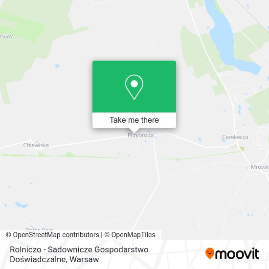 Rolniczo - Sadownicze Gospodarstwo Doświadczalne map