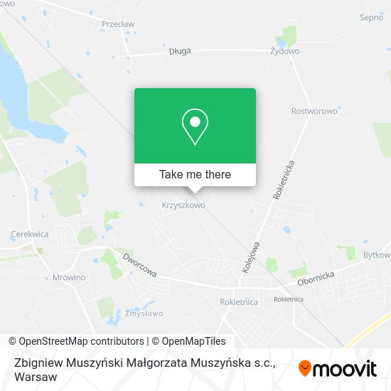 Zbigniew Muszyński Małgorzata Muszyńska s.c. map