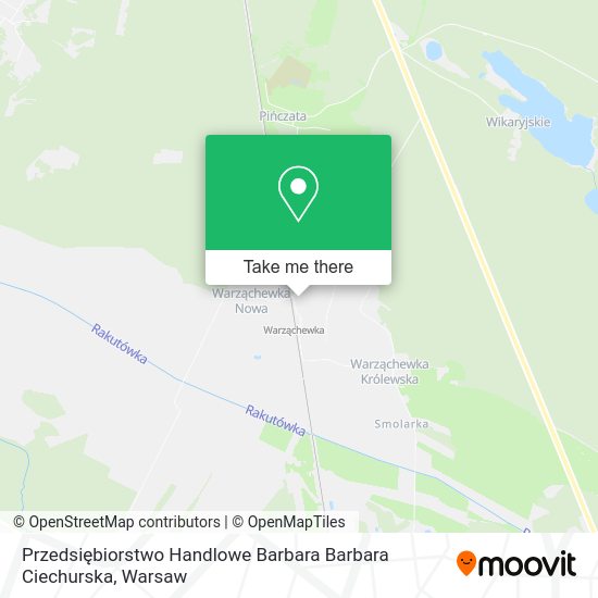 Przedsiębiorstwo Handlowe Barbara Barbara Ciechurska map