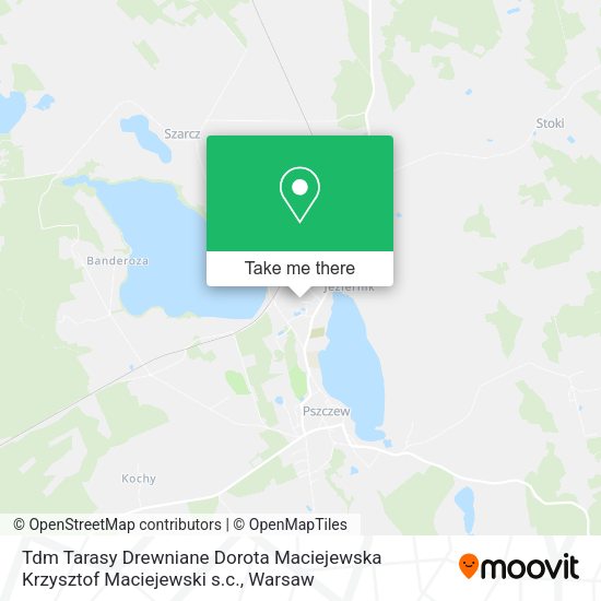 Tdm Tarasy Drewniane Dorota Maciejewska Krzysztof Maciejewski s.c. map