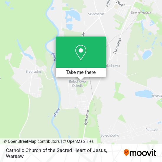 Catholic Church of the Sacred Heart of Jesus map