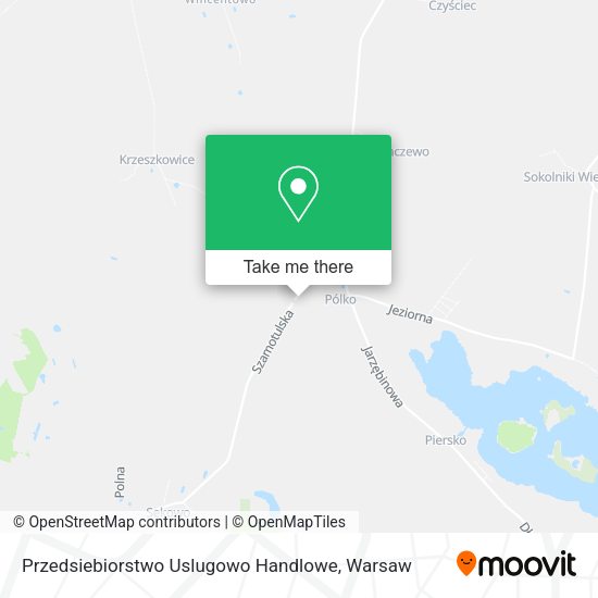 Przedsiebiorstwo Uslugowo Handlowe map