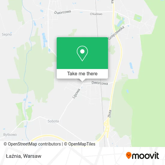 Карта Łaźnia