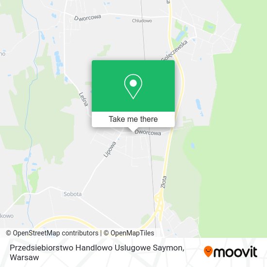 Przedsiebiorstwo Handlowo Uslugowe Saymon map