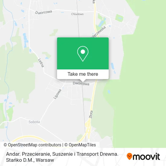 Карта Andar. Przecieranie, Suszenie i Transport Drewna. Stańko D.M.