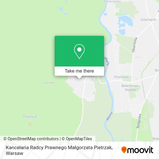 Kancelaria Radcy Prawnego Małgorzata Pietrzak map