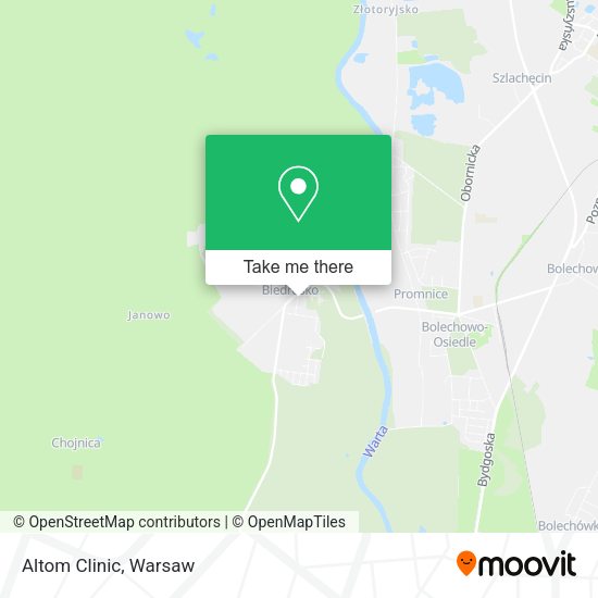 Altom Clinic map