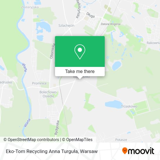 Eko-Tom Recycling Anna Turguła map