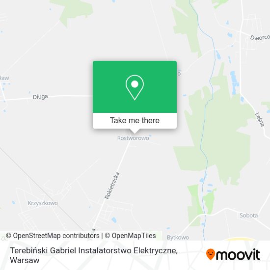 Карта Terebiński Gabriel Instalatorstwo Elektryczne