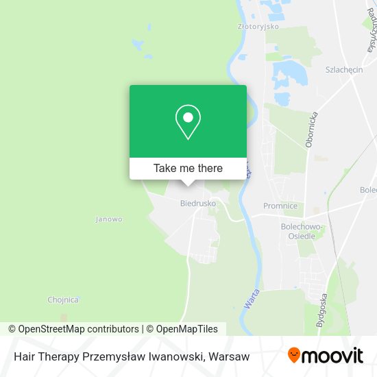 Hair Therapy Przemysław Iwanowski map