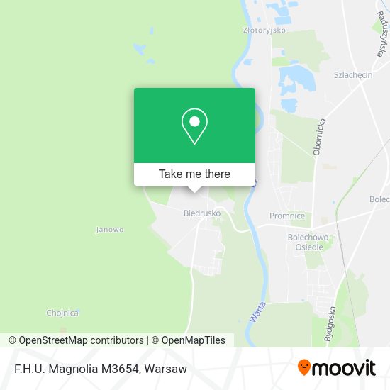 F.H.U. Magnolia M3654 map