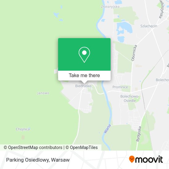 Parking Osiedlowy map