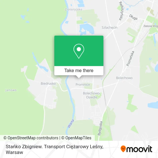 Карта Stańko Zbigniew. Transport Ciężarowy Leśny