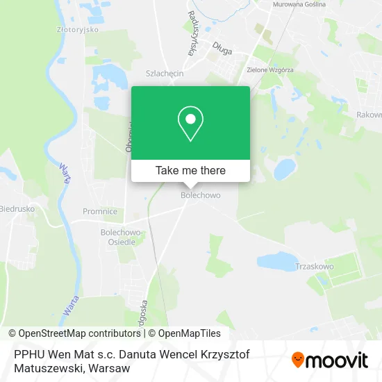 Карта PPHU Wen Mat s.c. Danuta Wencel Krzysztof Matuszewski