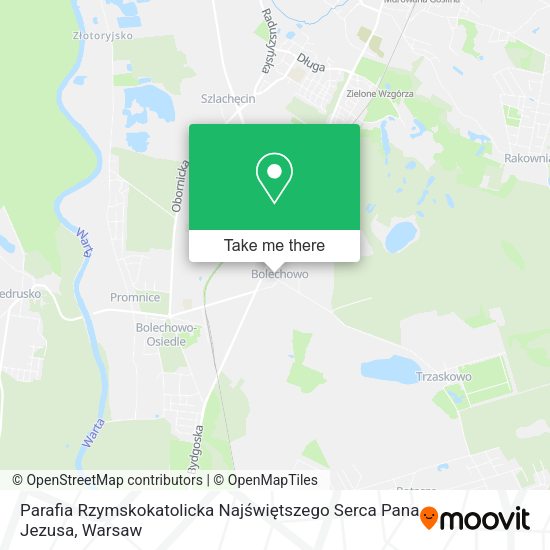 Parafia Rzymskokatolicka Najświętszego Serca Pana Jezusa map