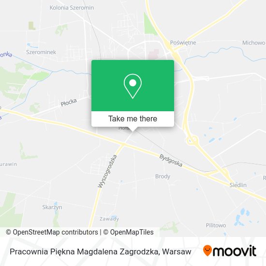 Pracownia Piękna Magdalena Zagrodzka map