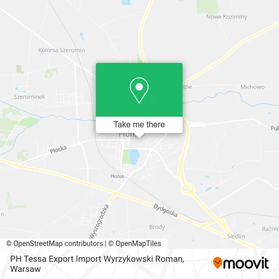 Карта PH Tessa Export Import Wyrzykowski Roman
