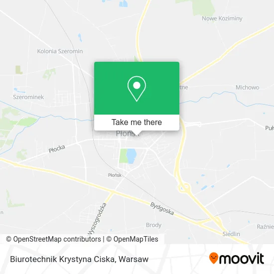 Карта Biurotechnik Krystyna Ciska
