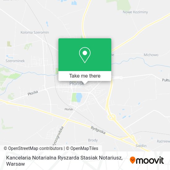 Kancelaria Notarialna Ryszarda Stasiak Notariusz map