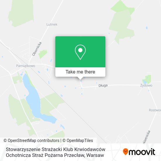 Stowarzyszenie Strażacki Klub Krwiodawców Ochotnicza Straż Pożarna Przecław map