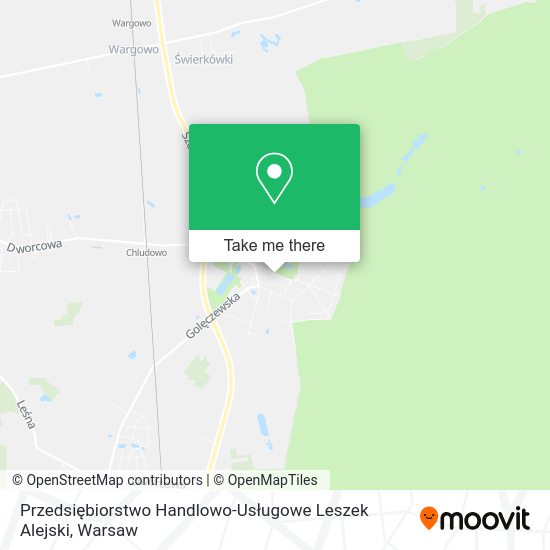 Przedsiębiorstwo Handlowo-Usługowe Leszek Alejski map