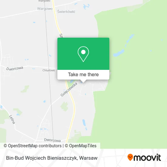 Bin-Bud Wojciech Bieniaszczyk map