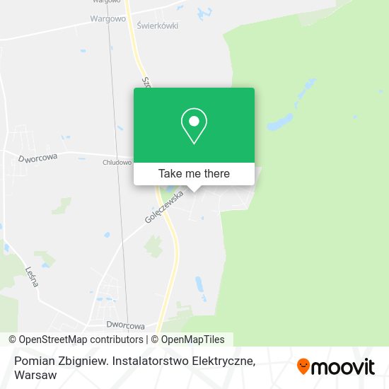 Pomian Zbigniew. Instalatorstwo Elektryczne map