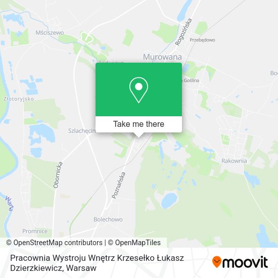 Pracownia Wystroju Wnętrz Krzesełko Łukasz Dzierzkiewicz map