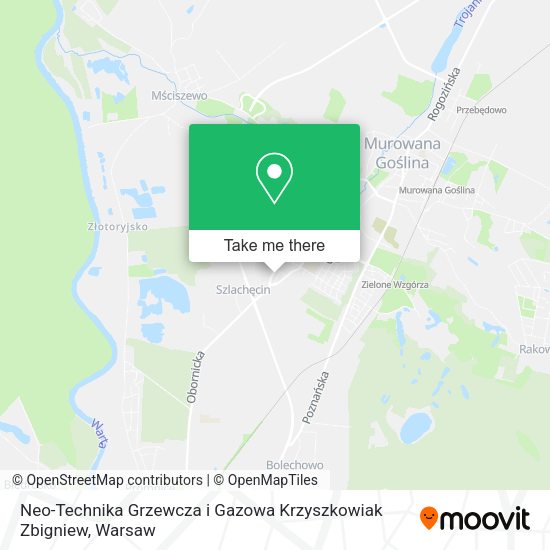 Neo-Technika Grzewcza i Gazowa Krzyszkowiak Zbigniew map