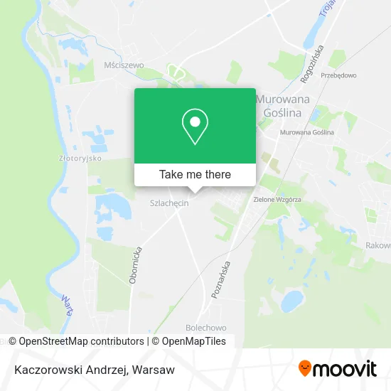 Карта Kaczorowski Andrzej