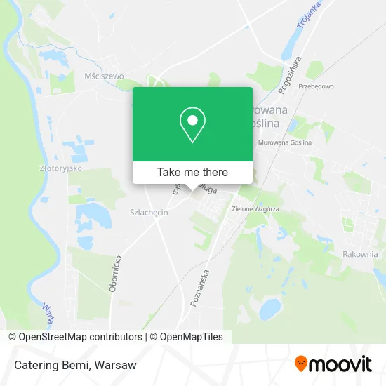 Карта Catering Bemi