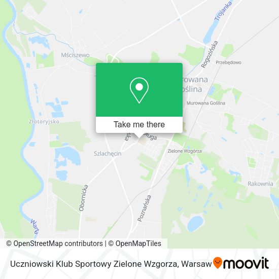 Uczniowski Klub Sportowy Zielone Wzgorza map