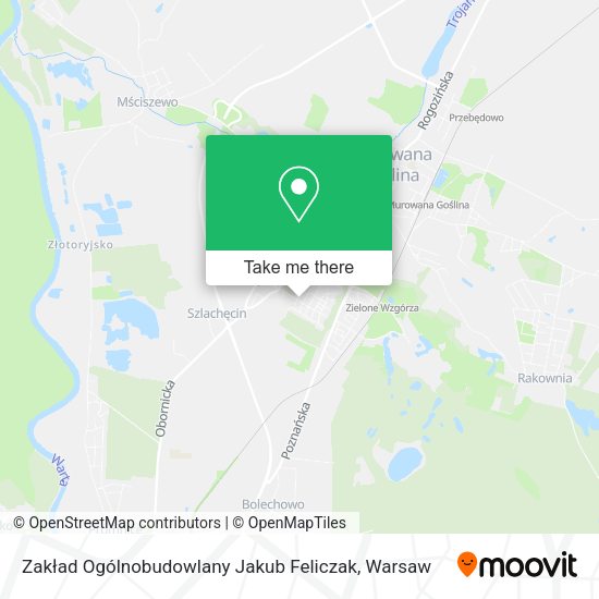 Zakład Ogólnobudowlany Jakub Feliczak map