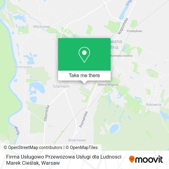 Firma Usługowo Przewozowa Usługi dla Ludnosci Marek Cieślak map