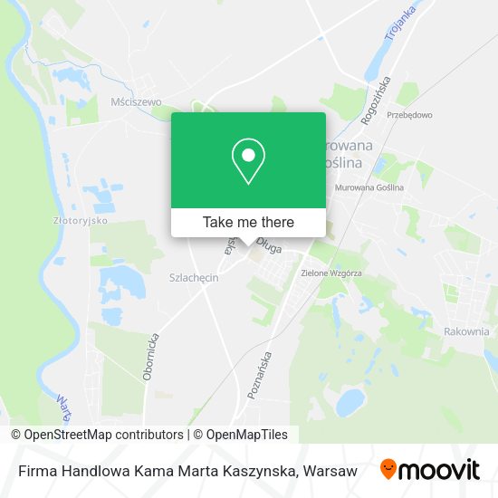 Firma Handlowa Kama Marta Kaszynska map