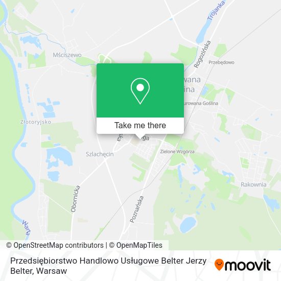 Przedsiębiorstwo Handlowo Usługowe Belter Jerzy Belter map