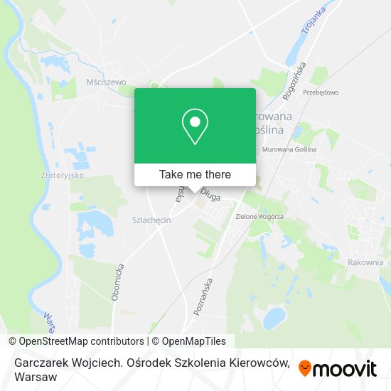 Garczarek Wojciech. Ośrodek Szkolenia Kierowców map