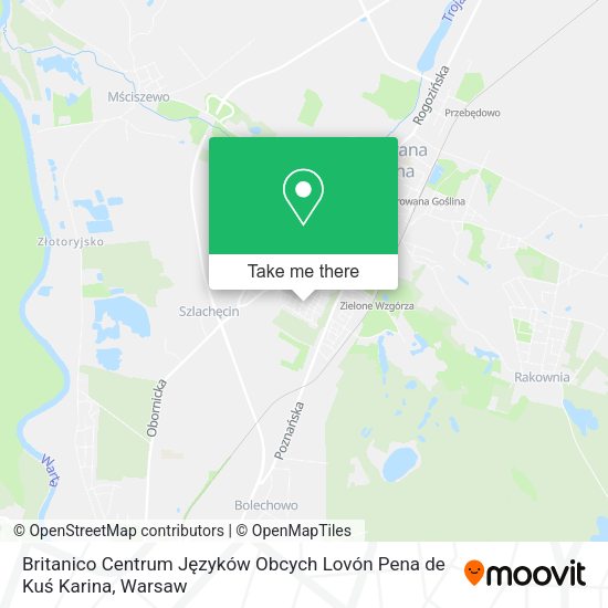 Britanico Centrum Języków Obcych Lovón Pena de Kuś Karina map