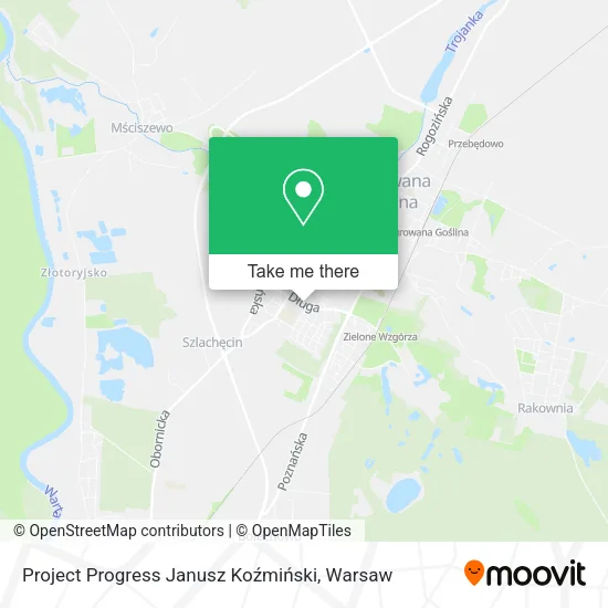 Карта Project Progress Janusz Koźmiński